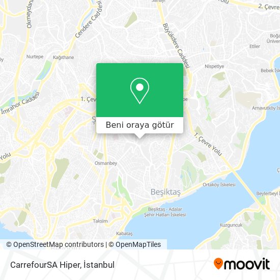 CarrefourSA Hiper harita
