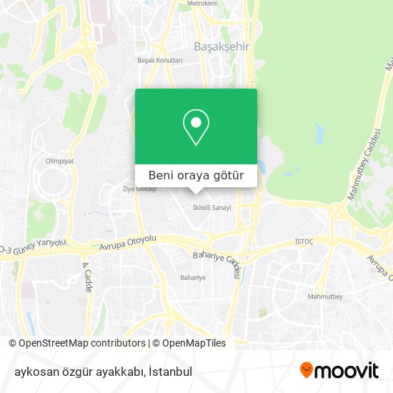 aykosan özgür ayakkabı harita