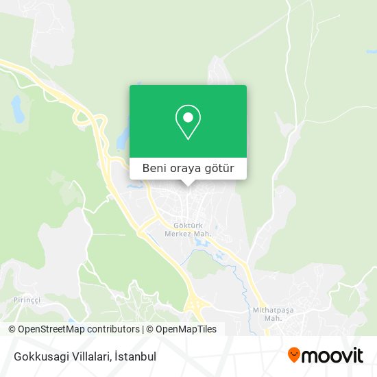 Gokkusagi Villalari harita