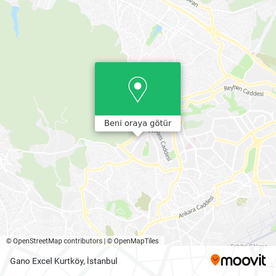 Gano Excel Kurtköy harita