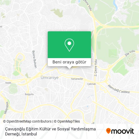 Çavuşoğlu Eğitim Kültür ve Sosyal Yardımlaşma Derneği harita