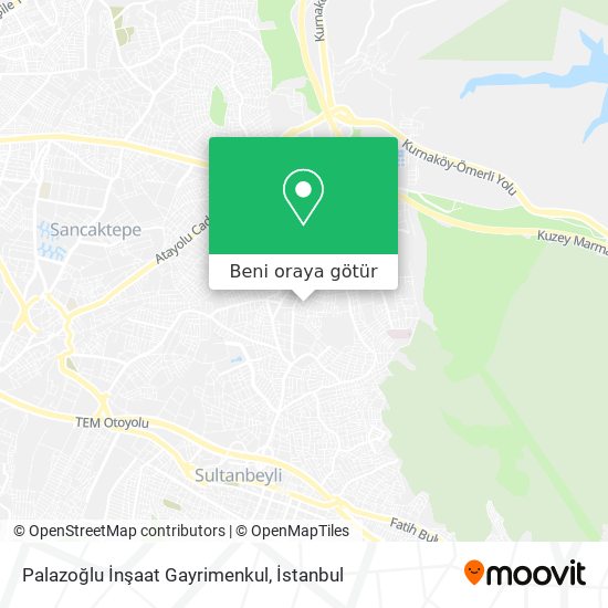 Palazoğlu İnşaat  Gayrimenkul harita