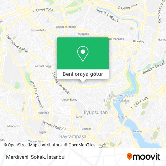 Merdivenli Sokak harita