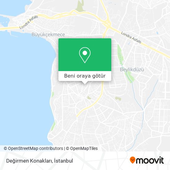 Değirmen Konakları harita