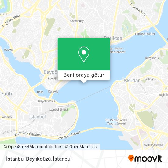 İstanbul Beylikdüzü harita