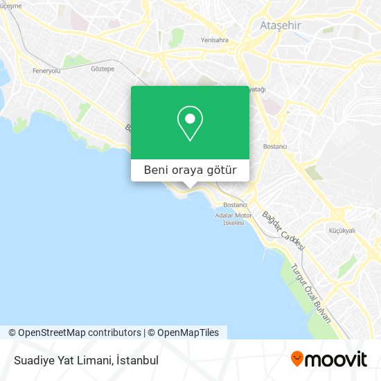 Suadiye Yat Limani harita