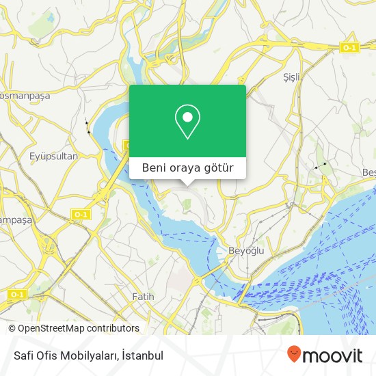 Safi Ofis Mobilyaları harita
