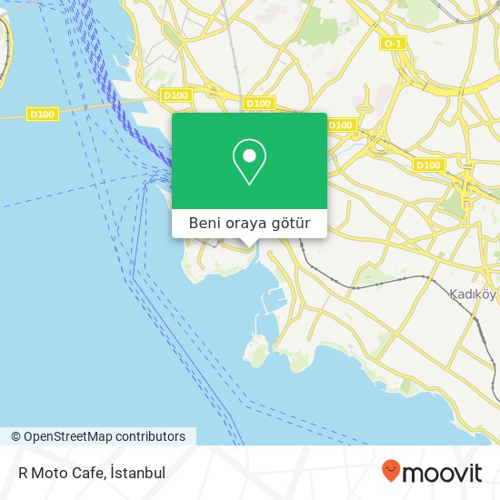 R Moto Cafe harita