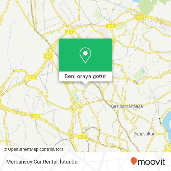Mercansoy Car Rental harita