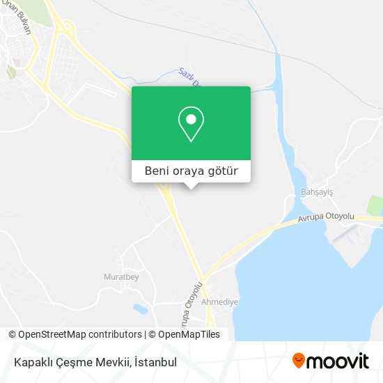 Kapaklı Çeşme Mevkii harita