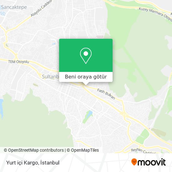 Yurt içi Kargo harita
