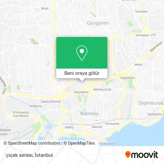 çiçek serası harita