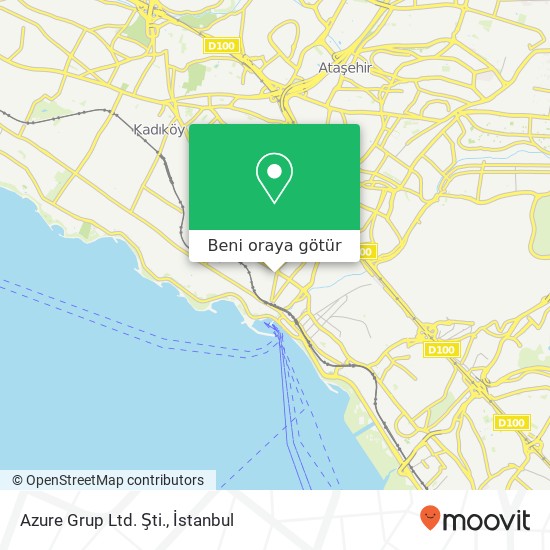 Azure Grup Ltd. Şti. harita