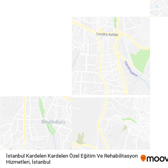 İstanbul Kardelen Kardelen Özel Eğitim Ve Rehabilitasyon Hizmetleri harita