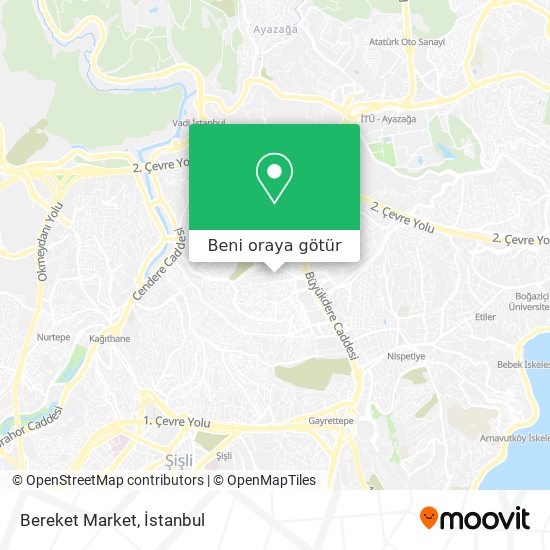 Bereket Market harita