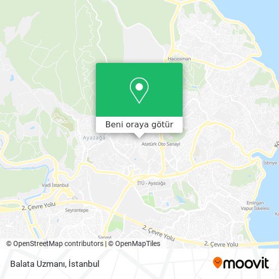 Balata Uzmanı harita