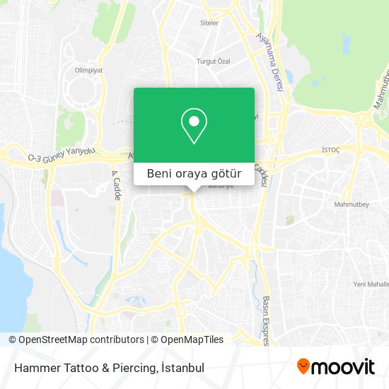 Hammer Tattoo & Piercing harita