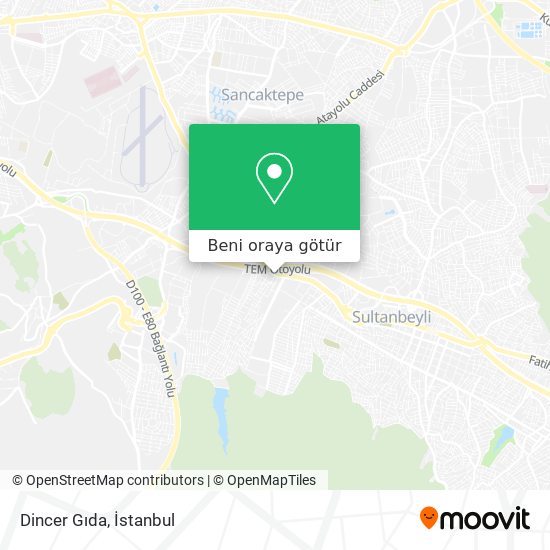 Dincer Gıda harita
