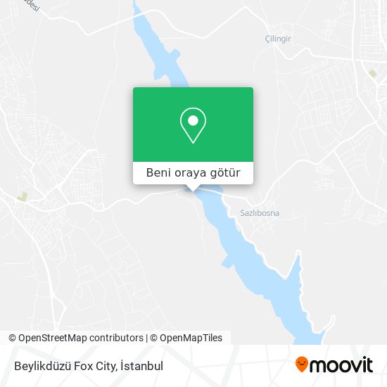 Beylikdüzü Fox City harita