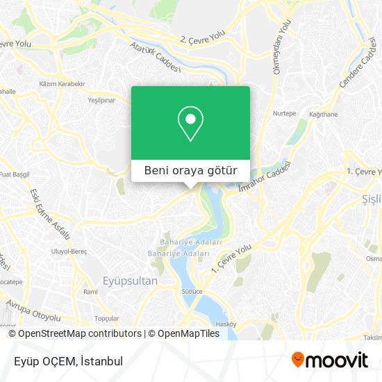 Eyüp OÇEM harita