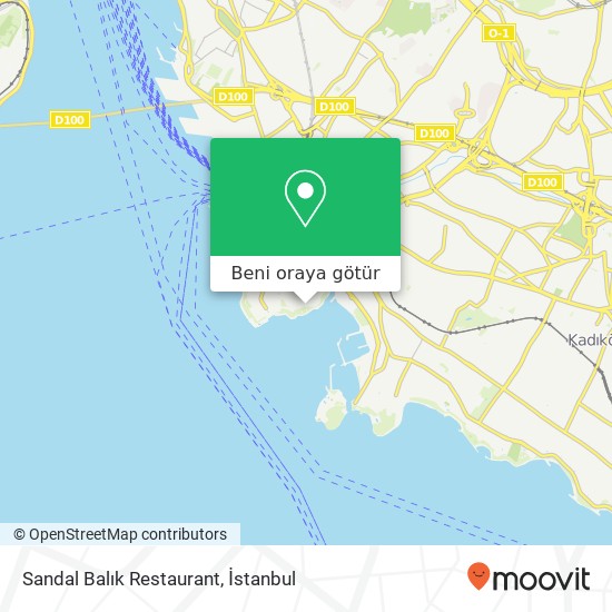 Sandal Balık Restaurant harita