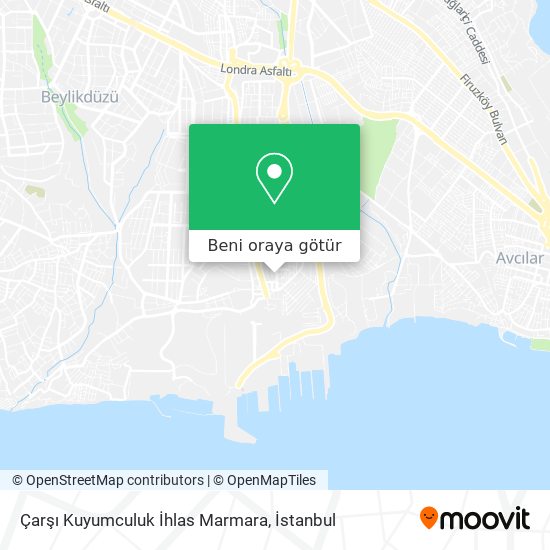 Çarşı Kuyumculuk İhlas Marmara harita