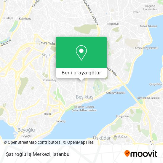 Şatıroğlu İş Merkezi harita