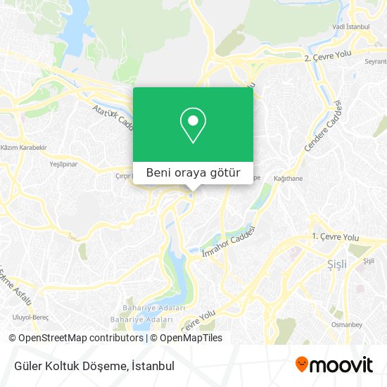 Güler Koltuk Döşeme harita