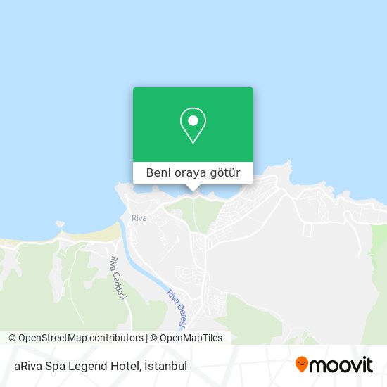 aRiva Spa Legend Hotel harita