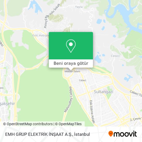 EMH GRUP ELEKTRİK İNŞAAT A.Ş. harita