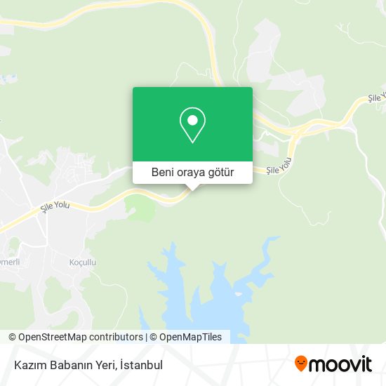 Kazım Babanın Yeri harita