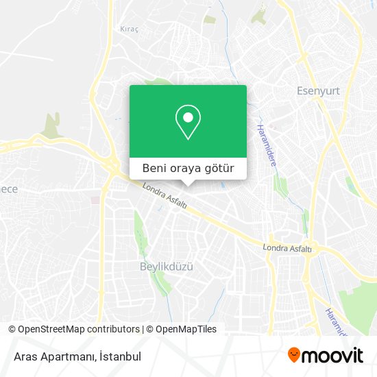 Aras Apartmanı harita