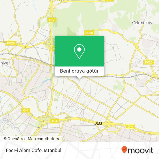 Fecr-i Alem Cafe harita