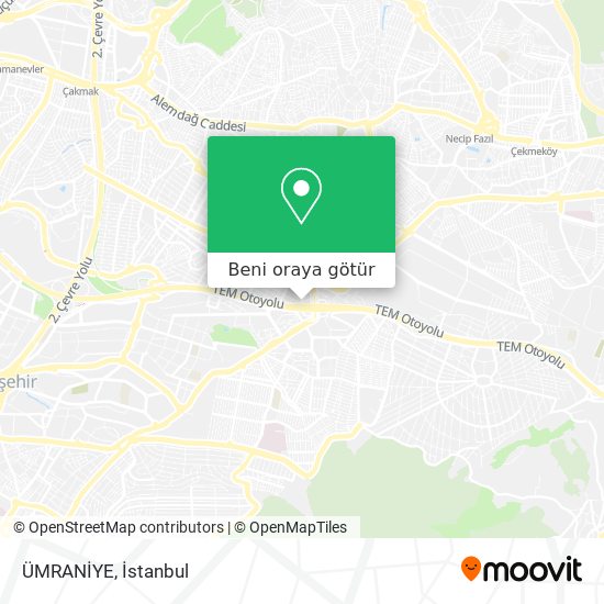 ÜMRANİYE harita
