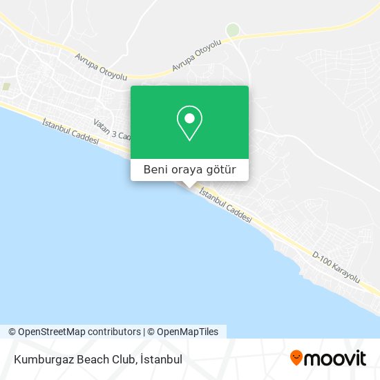 Kumburgaz Beach Club harita