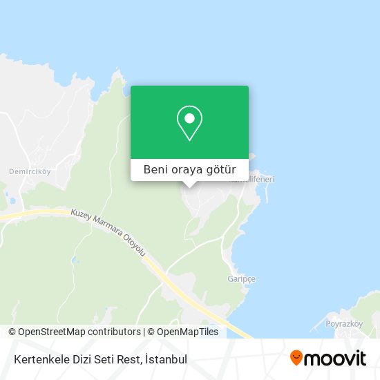 Kertenkele Dizi Seti Rest harita