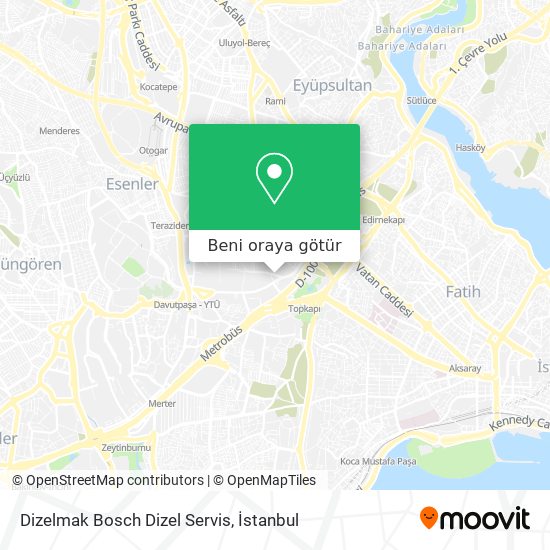 Dizelmak Bosch Dizel Servis harita