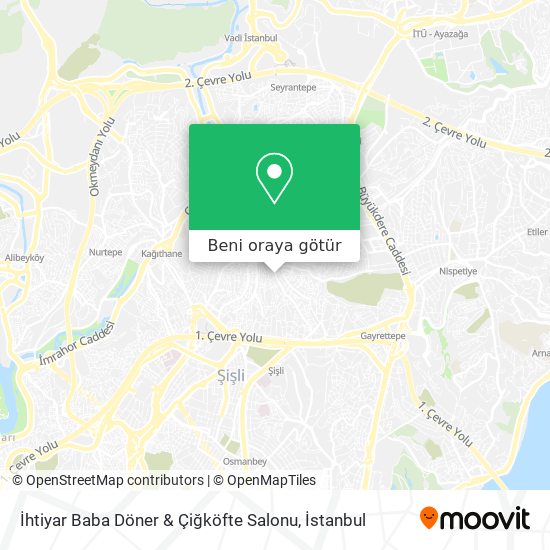 İhtiyar Baba Döner & Çiğköfte Salonu harita