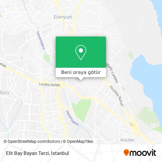 Elit Bay Bayan Terzi harita