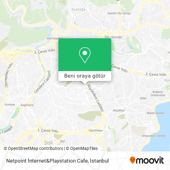 Netpoint İnternet&Playstation Cafe harita