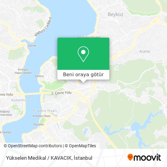 Yükselen Medikal / KAVACIK harita