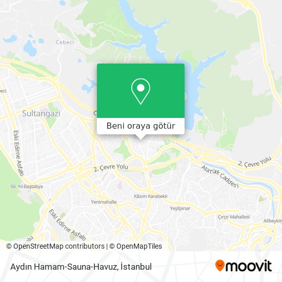 Aydın Hamam-Sauna-Havuz harita