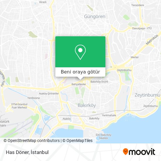 Has Döner harita