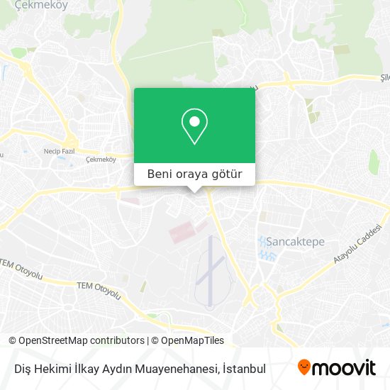 Diş Hekimi İlkay Aydın Muayenehanesi harita