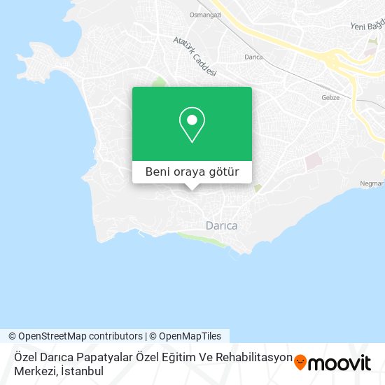 Özel Darıca Papatyalar Özel Eğitim Ve Rehabilitasyon Merkezi harita