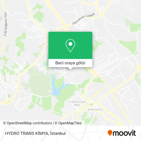 HYDRO  TRANS KİMYA harita