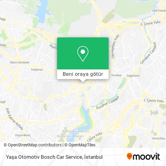 Yaşa Otomotiv Bosch Car Service harita