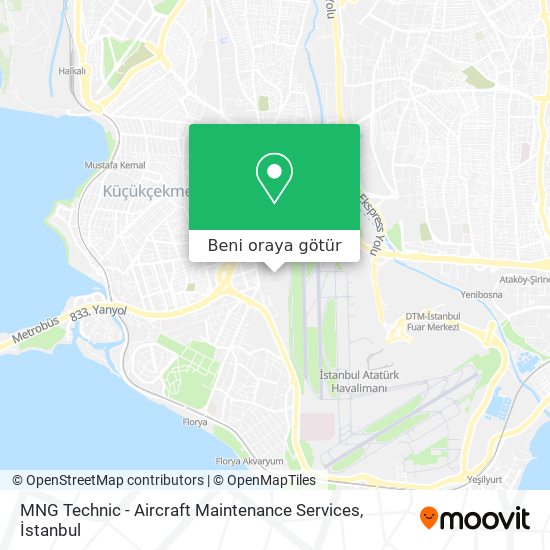 MNG Technic - Aircraft Maintenance  Services harita