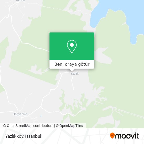Yazlıkköy harita