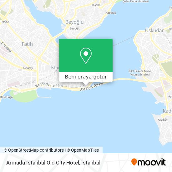 Armada Istanbul Old City Hotel harita